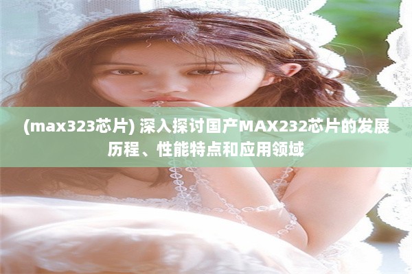 (max323芯片) 深入探讨国产MAX232芯片的发展历程、性能特点和应用领域