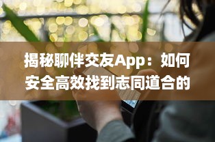 揭秘聊伴交友App：如何安全高效找到志同道合的朋友 v6.0.5下载