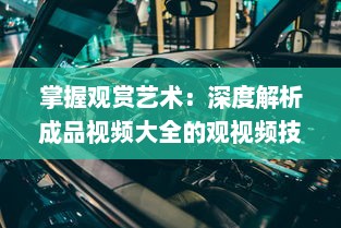 掌握观赏艺术：深度解析成品视频大全的观视频技巧及欣赏之道 v8.6.8下载