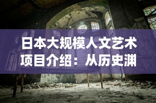 日本大规模人文艺术项目介绍：从历史渊源到现代实践，探索日本艺术文化的深度与广度 v7.3.3下载