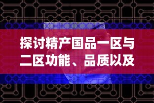 探讨精产国品一区与二区功能、品质以及服务的细致区别与特点