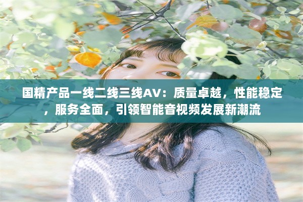 国精产品一线二线三线AV：质量卓越，性能稳定，服务全面，引领智能音视频发展新潮流