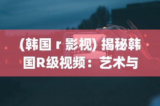 (韩国 r 影视) 揭秘韩国R级视频：艺术与边界之间的微妙平衡与社会影响研究