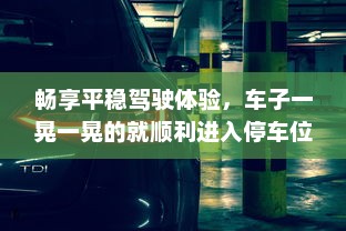 畅享平稳驾驶体验，车子一晃一晃的就顺利进入停车位，带给您驾驶的全新体验