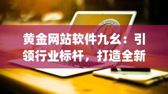 黄金网站软件九幺：引领行业标杆，打造全新的互联网软件开发与服务体验 v4.8.9下载